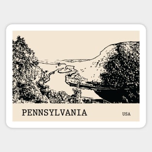 Pennsylvania USA Sticker